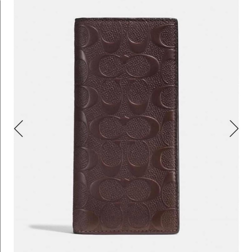Coach Men Long Wallet
